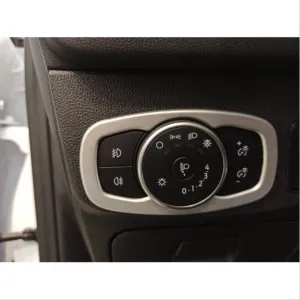 Ford Focus Uyumlu 2019 Kontrol Panel Kaplama Silver (ABS) thumb 4