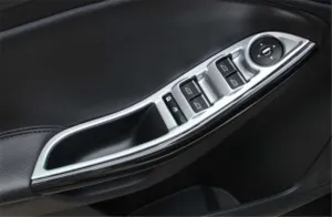 Ford Focus Uyumlu 2019+ Kapı Kolçak Kaplama Silver(ABS) thumb 2