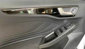 Ford Focus Uyumlu 2019+ Kapı Döşeme Kaplama Titanyum Siyah thumb 4