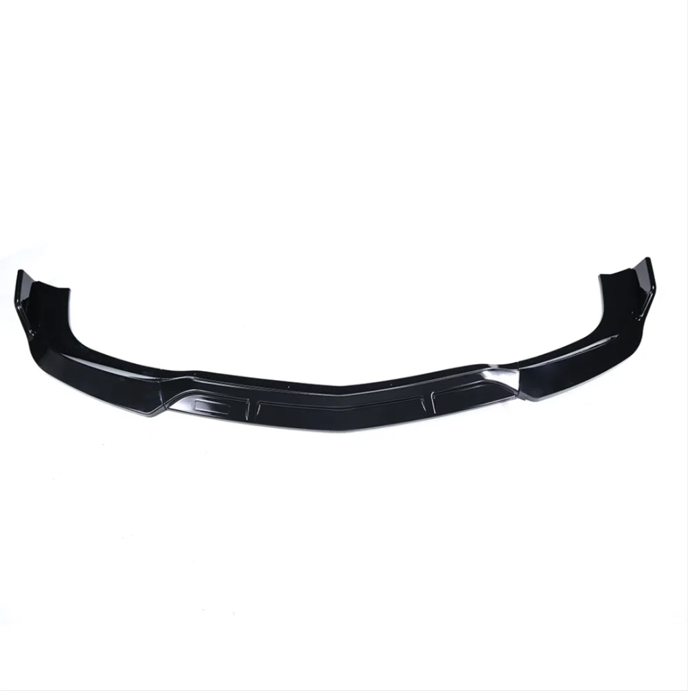 Mercedes W204 Uyumlu 2007-2014 Ön Lıp Custom - Piano Black (Parlak Siyah) (Amg)