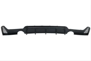 Bmw 4 Uyumlu Serisi F32-F36 2014-2020 M Difüzör Cift Çıkış İnce Piano Black thumb 1
