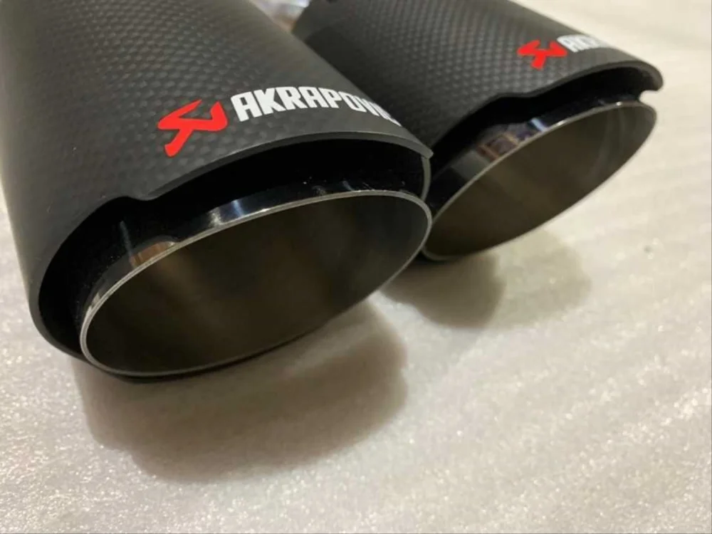 Akrapovıc Egzoz Uyumlu Bölmeli Dual 89 Mm