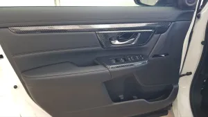 Honda Cr-V Uyumlu 2018-2021 İç Kapı Açma Kolu Kaplaması Karbon thumb 2