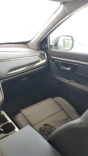 Honda Cr-V Uyumlu 2017+ Karbon Göğüslük Kaplama 2 Parça thumb 3