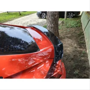 Honda Civic Uyumlu Fc5 2016-2020 Turbo Spoiler Işıksız (Boyasız) thumb 2