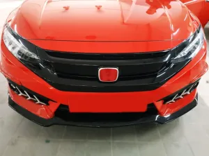 Honda Civic Uyumlu Fc5 2016-2020 Ön Panjur Rs thumb 2