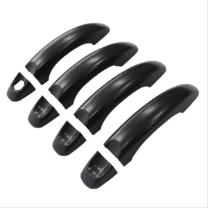 Volkswagen Amarok Uyumlu 2010-2020 Kapı Kolu Kaplama - Siyah thumb 2