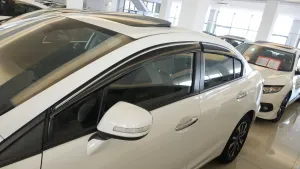 Honda Civic Fb7 2012-2016 Cam Rüzgârlığı Uyumlu Krom (Çıtalı)
