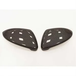 Volkswagen Golf Uyumlu 7 - 45419 2013-2020 Yarasa Ayna Kapağı Karbon thumb 2