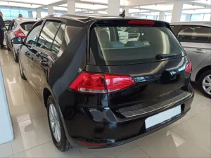 Volkswagen Golf Uyumlu 7 - 45419 2013-2020 Arka Tampon Üst Koruma A Dizayn thumb 3