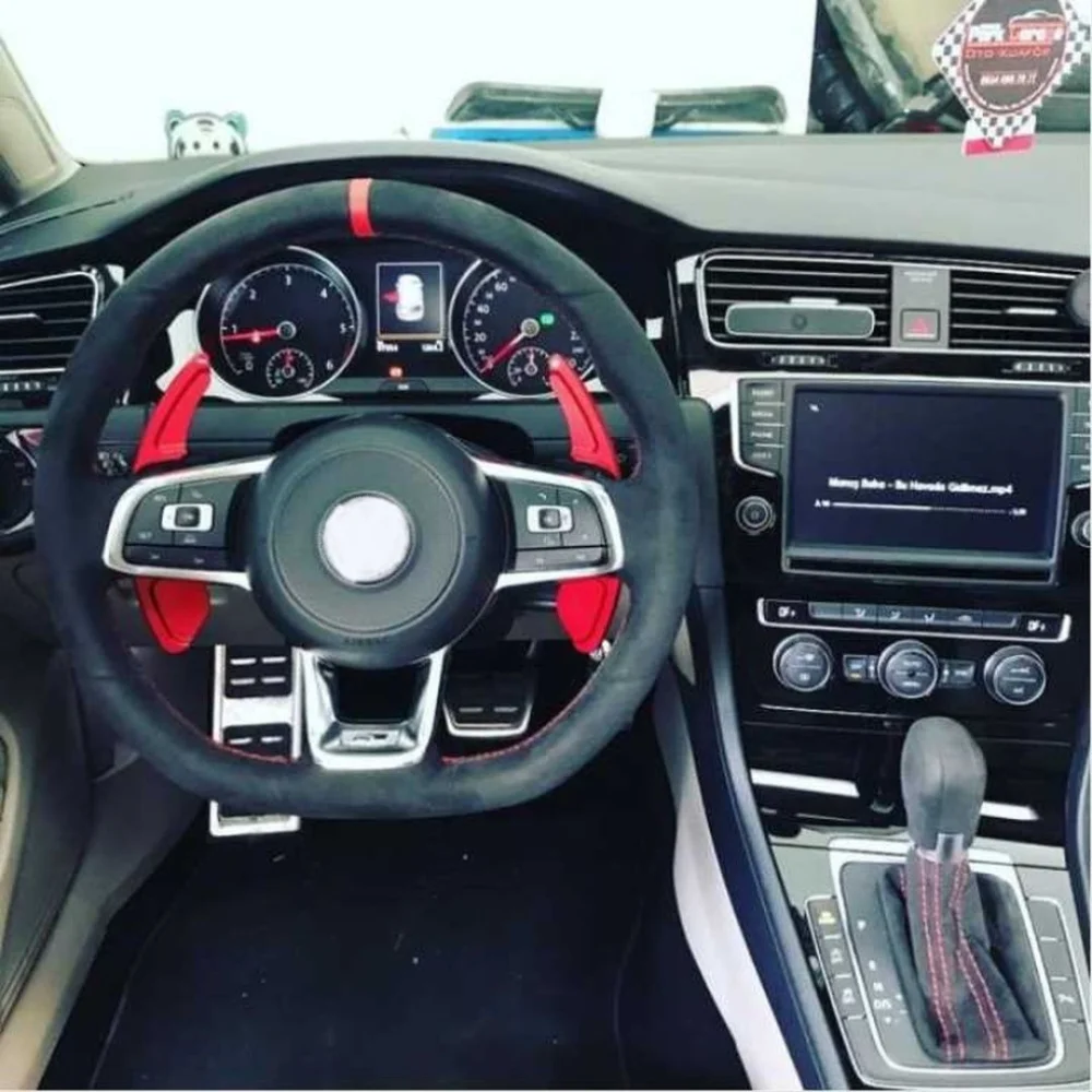 Volkswagen Scirocco Uyumlu Paddle Shift Kırmızı