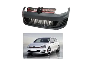 Volkswagen Golf Uyumlu 7 2013-2017 Gti Ön Tampon Ve Panjur Seti thumb 4