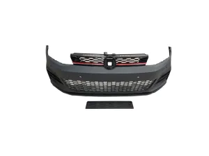 Volkswagen Golf Uyumlu 7,5 2018-2020 Gti Ön Tampon Ve Panjur Seti thumb 2