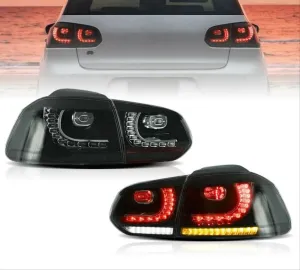 Volkswagen Golf Uyumlu 6 R20 LED Stop - Smoke thumb 2