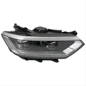Volkswagen Passat Uyumlu B8 2015-2018 B8,5 Görünümlü LED Far (Double U) thumb 3