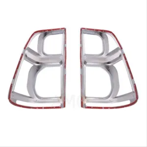 Toyota Hilux Uyumlu Vigo 2012-2015 Stop Çerçeve Kaplama Krom thumb 3