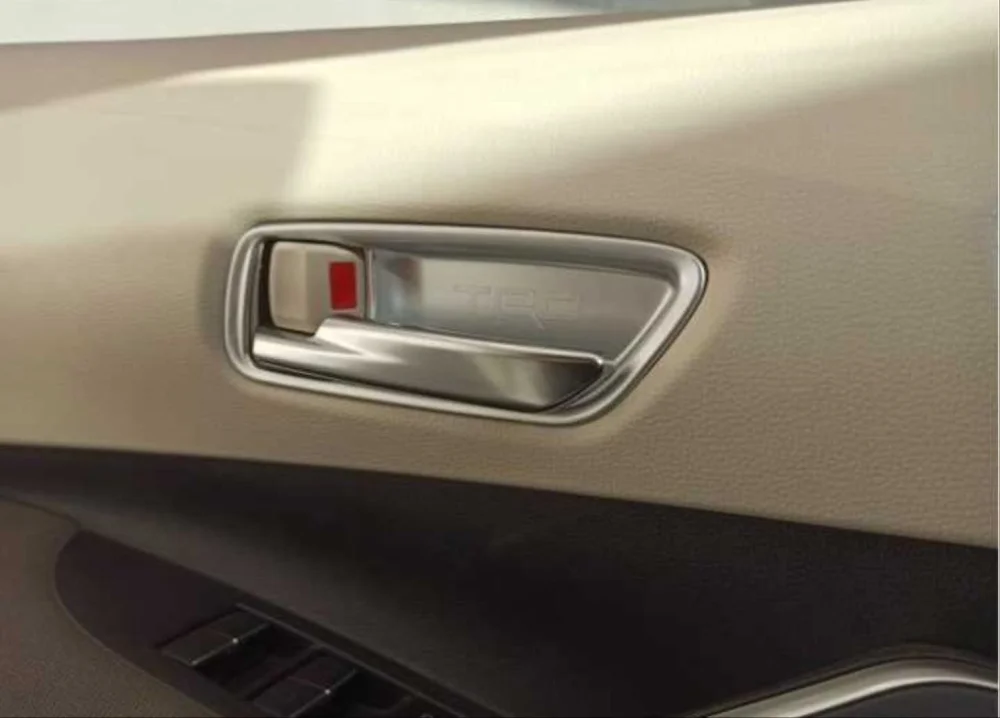 Toyota Corolla Uyumlu 2019+ Kapı Kolu İç Kaplama - Silver