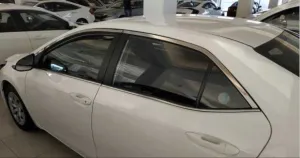 Toyota Corolla Uyumlu 2013-2016 Cam Çıtası Nikelaj thumb 2