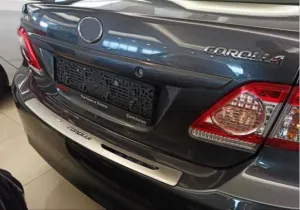 Toyota Corolla Uyumlu 2013-2016 Arka Tampon Üst Kaplama Kalın Model thumb 3