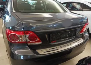 Toyota Corolla Uyumlu 2013-2016 Arka Tampon Üst Kaplama İnce Model thumb 2