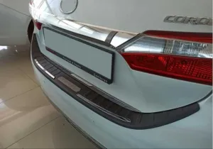 Toyota Corolla Uyumlu 2014-2018 Arka Tampon Üst Koruması Plastik thumb 3