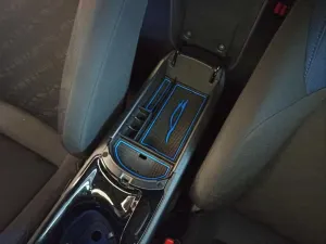 Toyota C-Hr Uyumlu 2016-2019 Orta Konsol Kutusu Mavi thumb 2