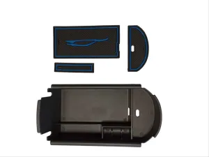 Toyota C-Hr Uyumlu 2016-2019 Orta Konsol Kutusu Mavi thumb 3