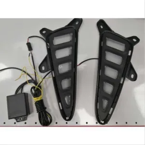 Toyota C-Hr Uyumlu 2016-2019 Ön Sis Ledi - Hareketli Sinyal thumb 3