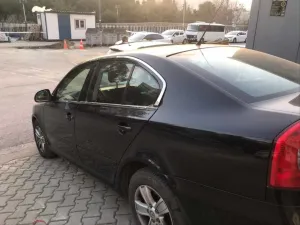 Skoda Octavia Uyumlu 2007-2014 Cam Çıtası Nikelaj thumb 2