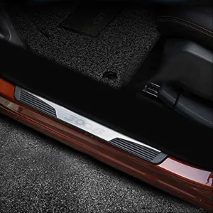 Peugeot 3008 Uyumlu 2016+ Işıksız Kapı Eşigi thumb 2