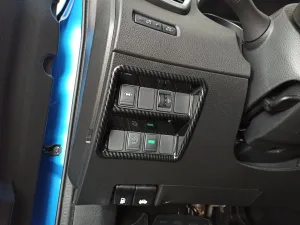 Nissan Qashqai Uyumlu 2014-2020 Kontrol Panel Kaplama - Karbon thumb 4