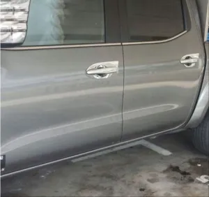 Nissan Navara Uyumlu Np300 (2015-2020) İç Kapı Kolu Krom thumb 4