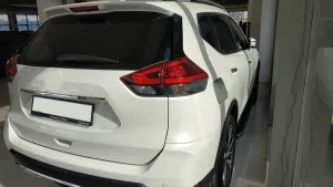 Nissan X-Trail Uyumlu 2014-2017 Depo Kapağı Kaplaması Krom thumb 2