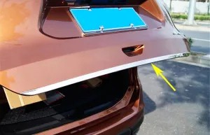 Nissan X-Trail Uyumlu 2014-2017 Bagaj Çıtası Krom thumb 4