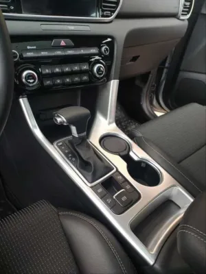 Kia Sportage Uyumlu 2016-2019 Vites Konsol Kaplaması Nikelaj thumb 2
