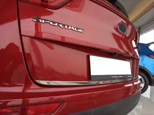 Kia Sportage Uyumlu 2016-2019 Bagaj Kapağı Alt Çıtası Krom thumb 3