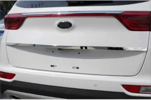 Kia Sportage Uyumlu 2016-2019 Bagaj Kapağı Orta Çıtası Krom thumb 3