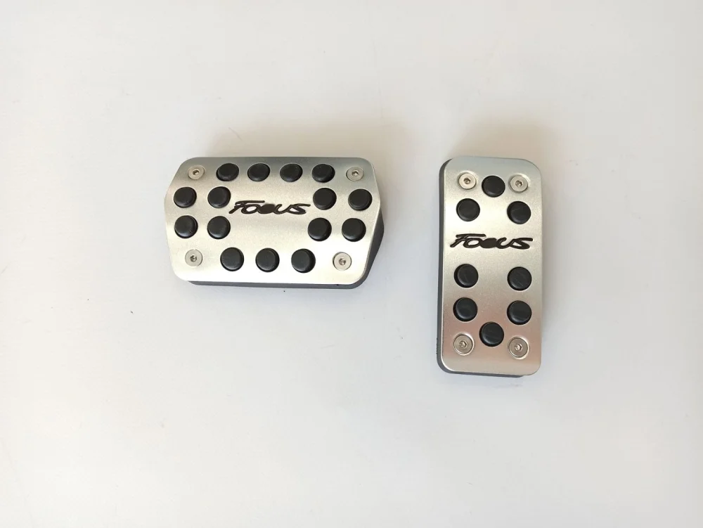 Ford Focus Uyumlu 2010-2019 Pedal Seti Siyah Yazılı Otomatik
