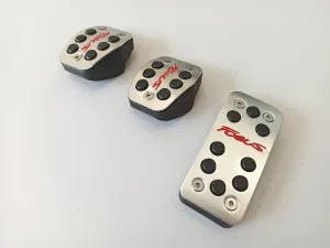 Ford Focus Uyumlu 2010-2019 Pedal Seti Kırmızı Yazılı Manuel thumb 2