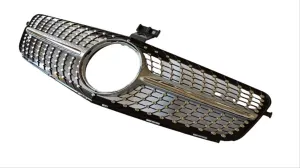 Mercedes W204 Uyumlu 2007-2014 C Serisi Diamond Panjur Gri thumb 2