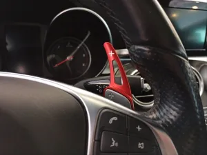 Mercedes 2015+ Uyumlu C- Glc- Gle- S- Cla- Gla Paddle Shift (F1 Vites Kulakçık) Kırmızı thumb 3