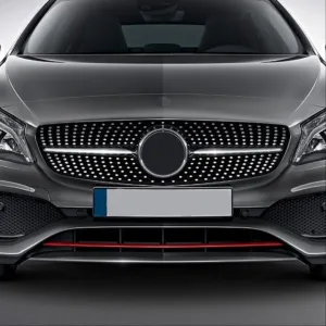 Mercedes W176 Uyumlu (2016-2018) A Serisi Diamond Panjur - Siyah thumb 4