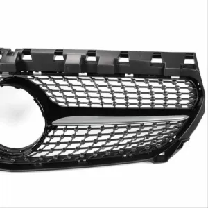 Mercedes W117 Uyumlu 2013-2015 Cla Diamond Panjur - Siyah thumb 2