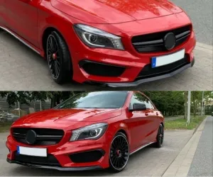 Mercedes W117 Uyumlu 2013-2015 Cla 45 Panjur - Siyah thumb 3