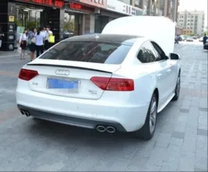 Audi A5 Uyumlu 2009-2016 Spoiler - Piano Black (Parlak Siyah) thumb 3