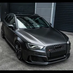 Audi A3 Uyumlu 2016-2020 Panjur Rs3 Siyah thumb 3