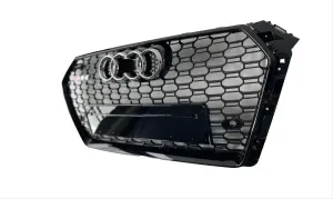 Audi A4 Uyumlu 2016-2020 Panjur Rs4 Siyah thumb 2