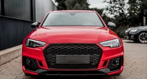 Audi A4 Uyumlu 2016-2020 Panjur Rs4 Siyah thumb 4