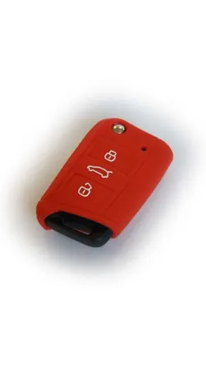 Volkswagen Sustalı Uyumlu Silikon Anahtar Kılıfı thumb 4