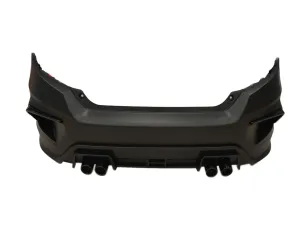 Honda Civic Uyumlu Fc5 2016-2020 Concept Model Arka Tampon Ek Piano Black Detaylı thumb 3